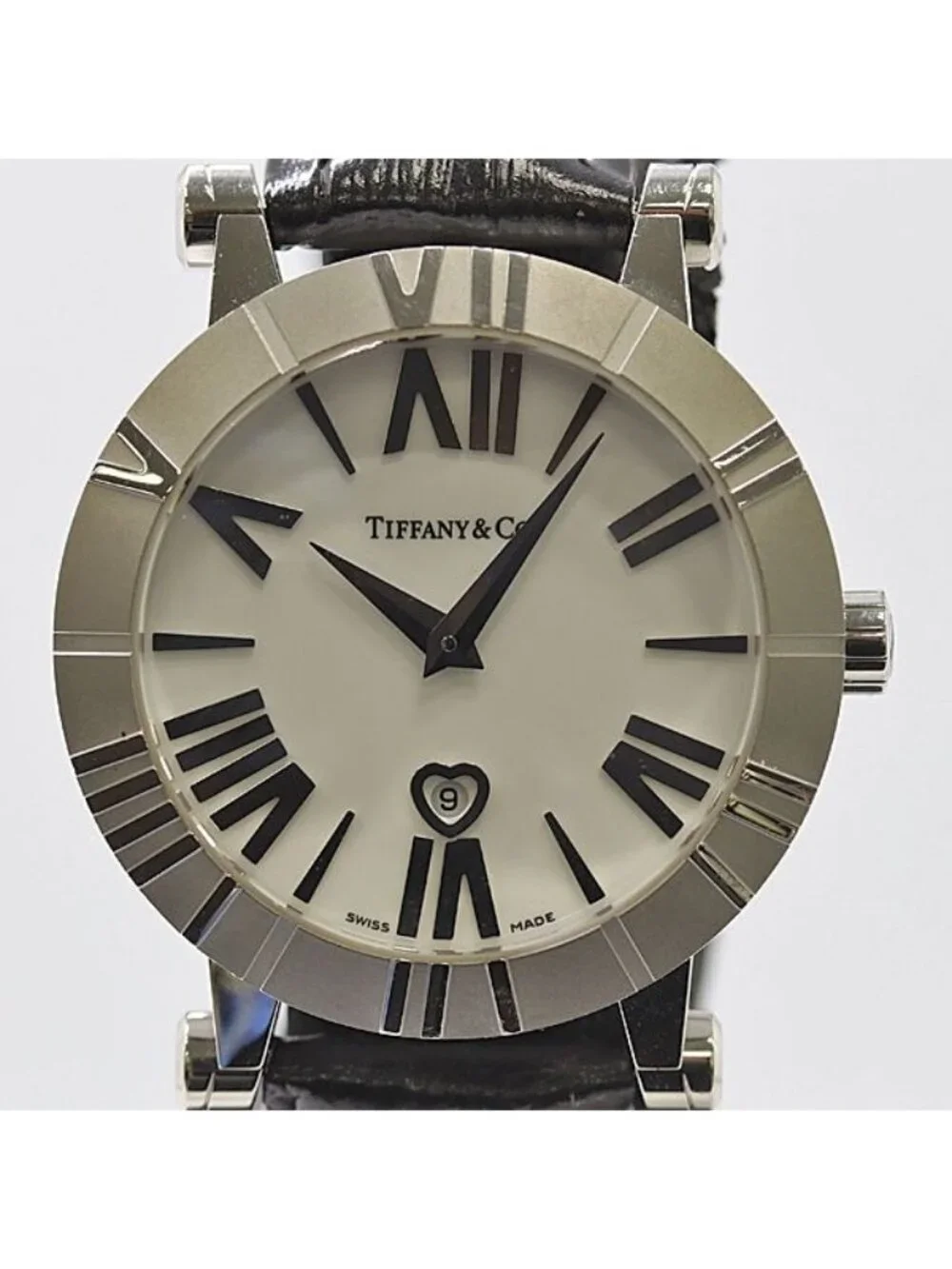 Tiffany & Co Atlas Heart Date Quartz White Dial Watches Mtm Watch